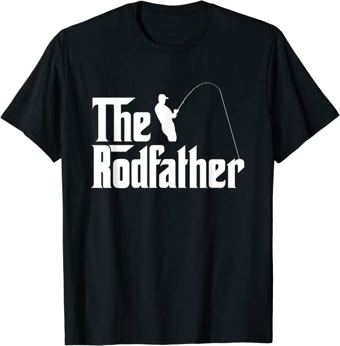 The Rodfather fishing t-shirt
