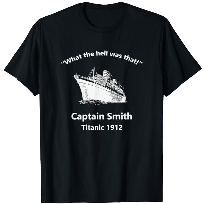 Funny titanic shirt