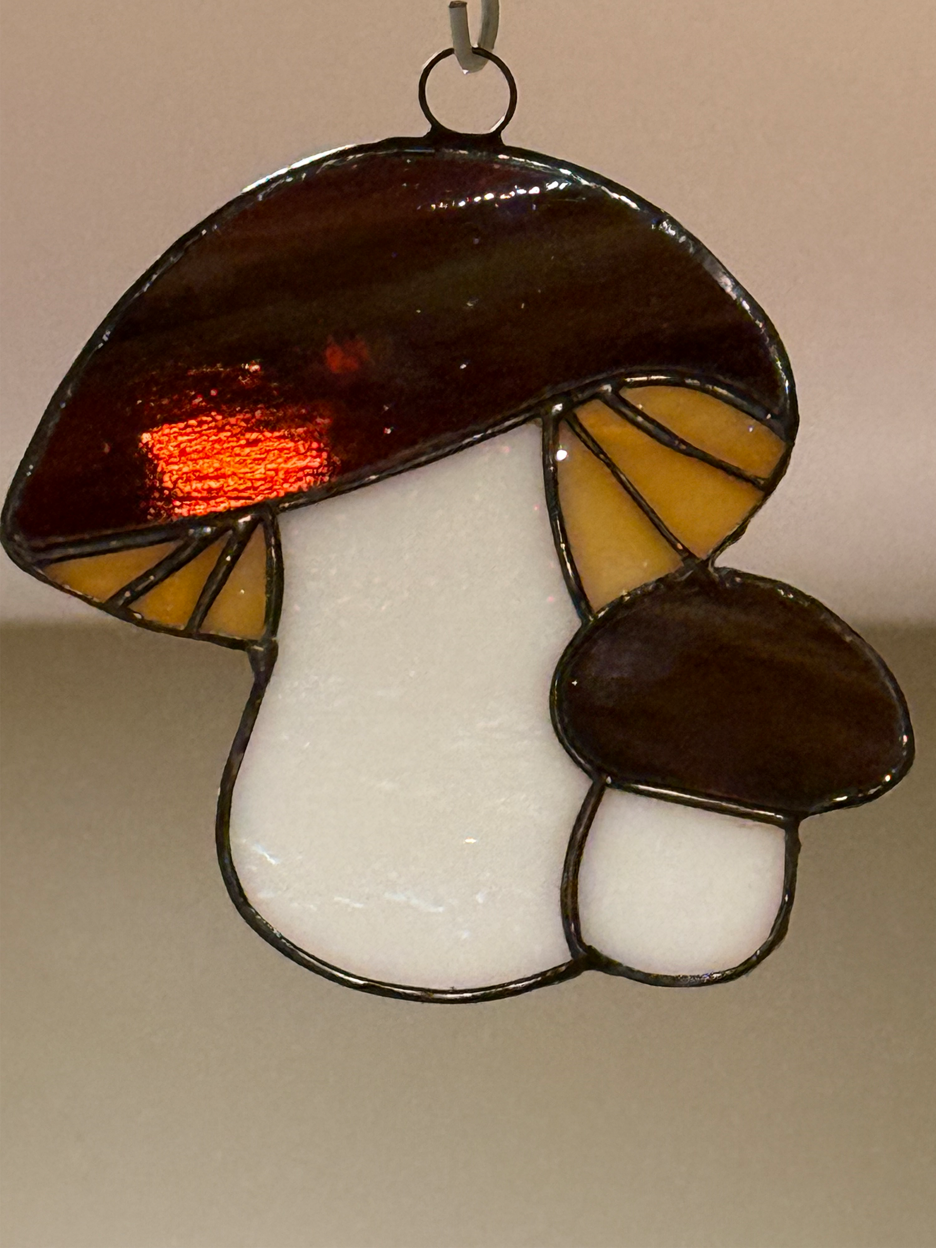 mushroom suncatcher