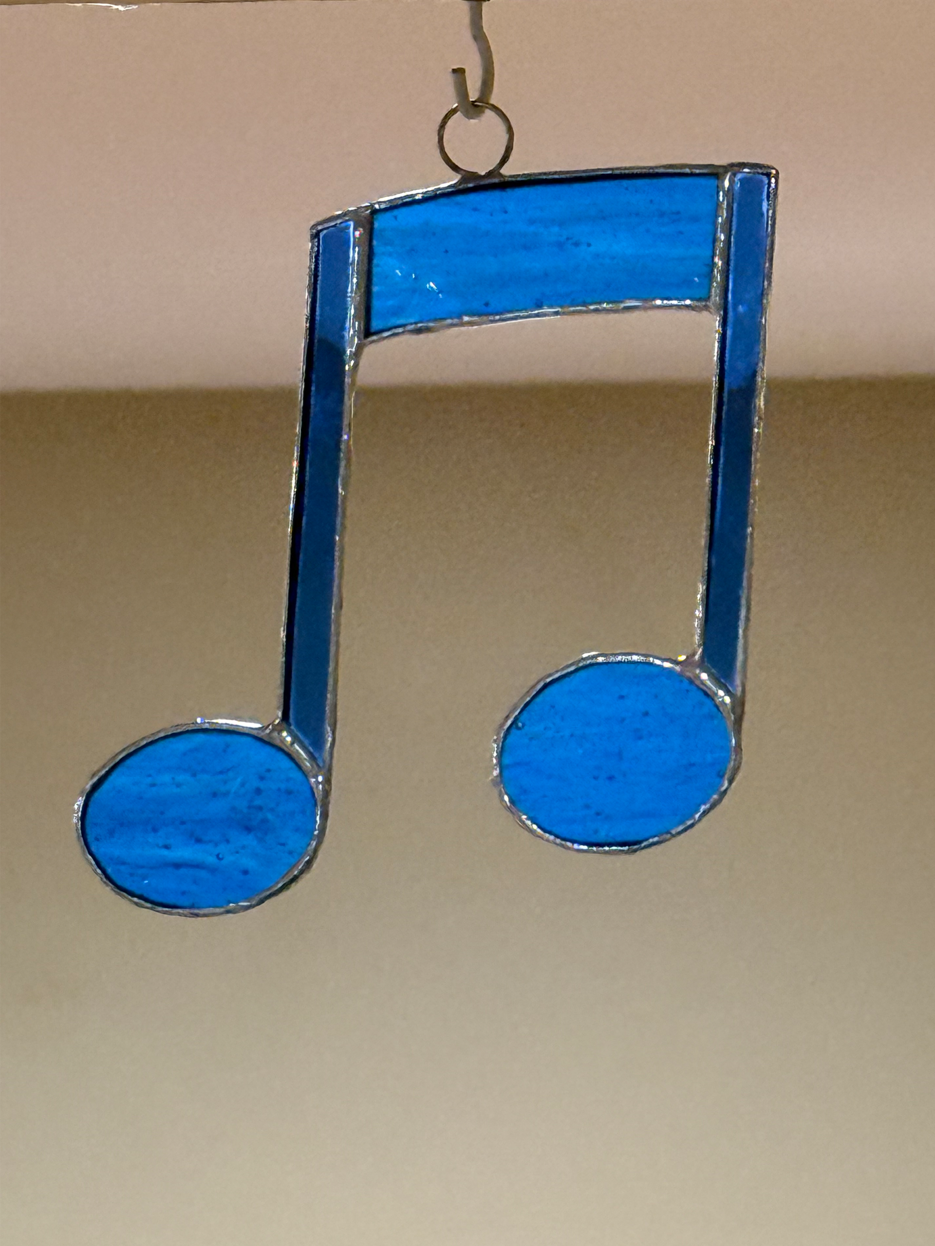 blue music note suncatcher